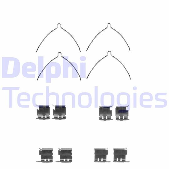 LX0373 - Accessory Kit, disc brake pad 