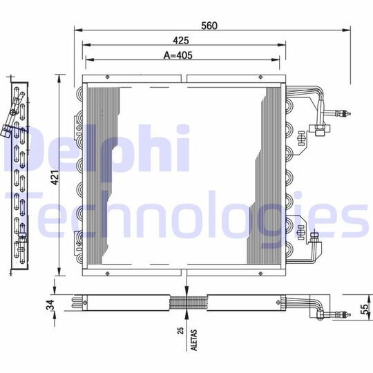 TSP0225178 - Condenser, air conditioning 