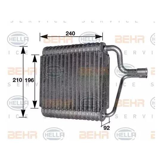 8FV 351 210-271 - Evaporator, air conditioning 