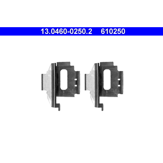 13.0460-0250.2 - Accessory Kit, disc brake pad 