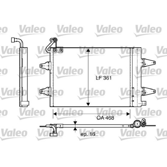 817686 - Condenser, air conditioning 