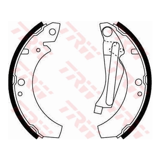 GS8066 - Brake Shoe Set 