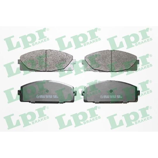 05P1595 - Brake Pad Set, disc brake 