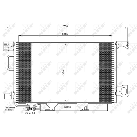 35623 - Kondensor, klimatanläggning 