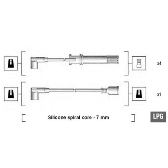 941105200643 - Ignition Cable Kit 