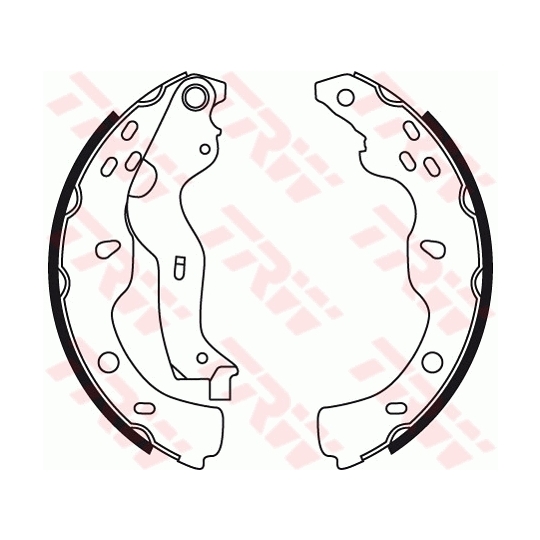 GS8743 - Brake Shoe Set 