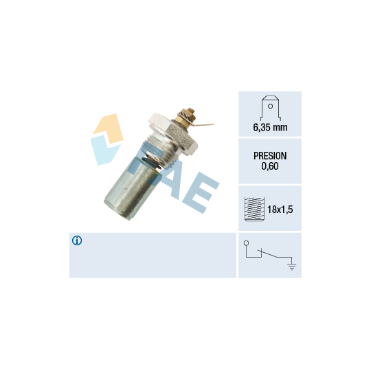 12260 - Oil Pressure Switch 