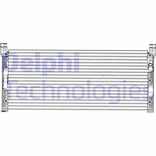 TSP0225225 - Condenser, air conditioning 