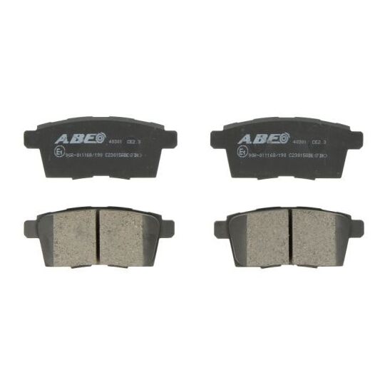 C23015ABE - Brake Pad Set, disc brake 
