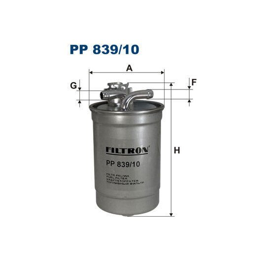 PP 839/10 - Fuel filter 