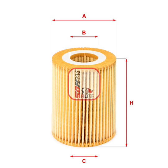 S 5069 PE - Oil filter 