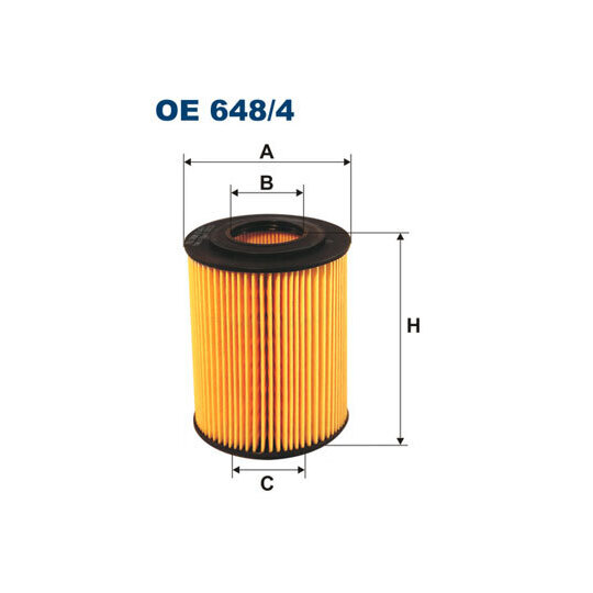 OE 648/4 - Oil filter 