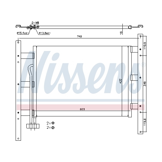 94682 - Condenser, air conditioning 