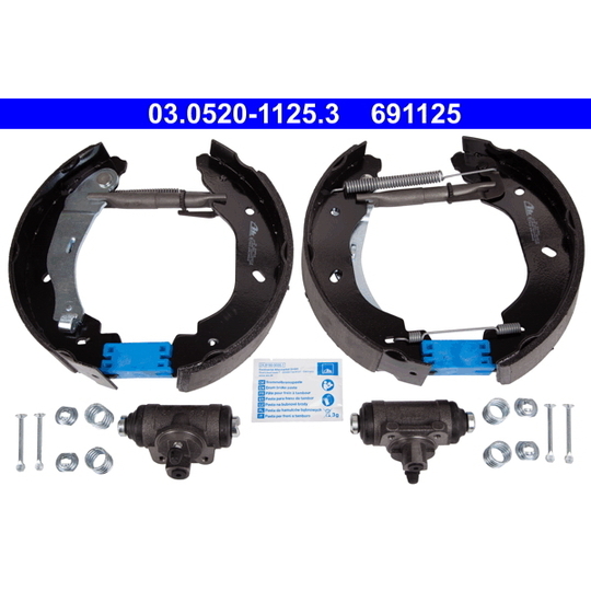 03.0520-1125.3 - Brake Shoe Set 