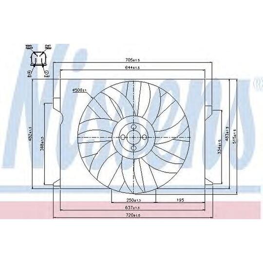 85077 - Fan, radiator 