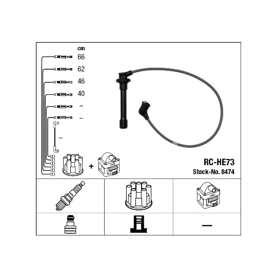 8474 - Ignition Cable Kit 
