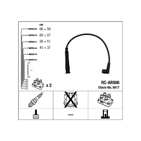 8617 - Ignition Cable Kit 