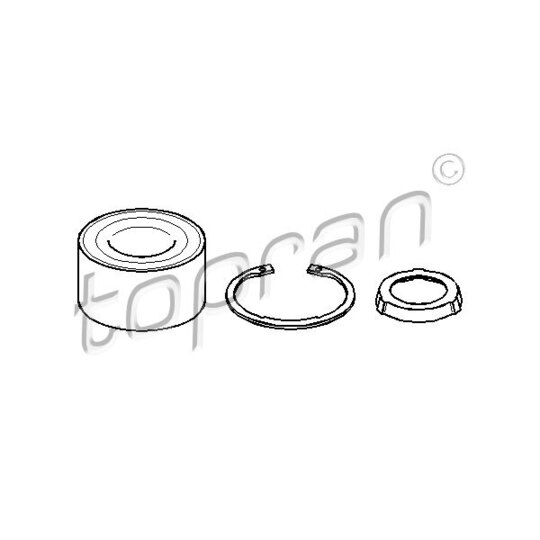 500 636 - Wheel Bearing Kit 