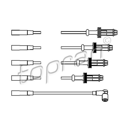 721 501 - Ignition Cable Kit 