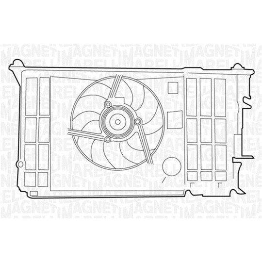 069422373010 - Fan, radiator 