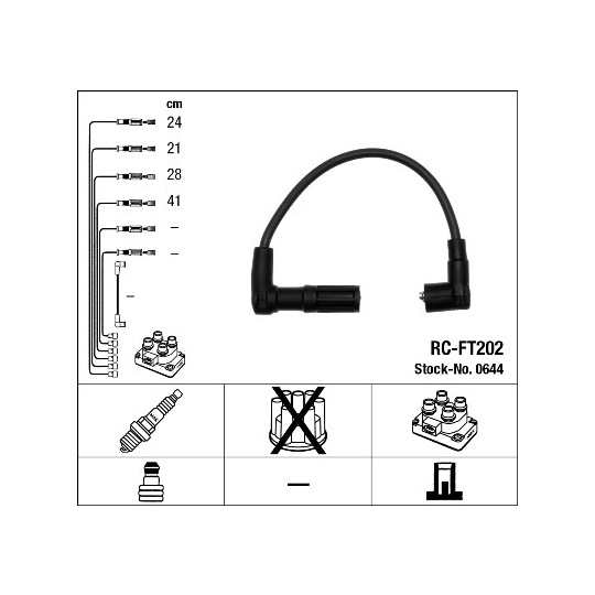 0644 - Ignition Cable Kit 