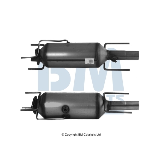BM11027H - Sot-/partikelfilter, avgassystem 