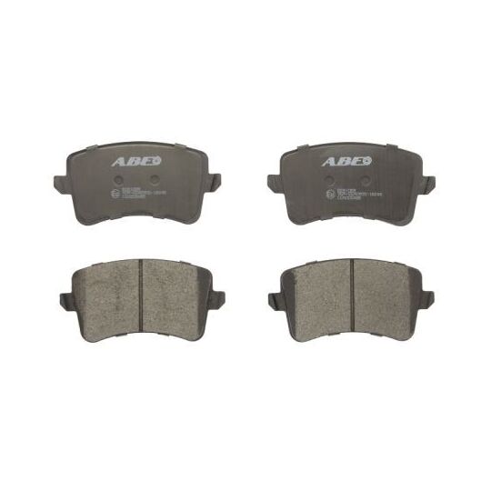 C2A005ABE - Brake Pad Set, disc brake 