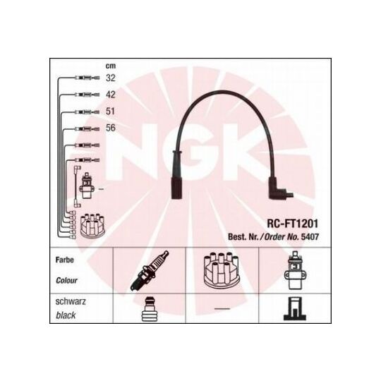 5407 - Ignition Cable Kit 