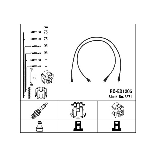 6871 - Ignition Cable Kit 