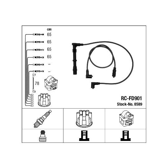 8589 - Ignition Cable Kit 