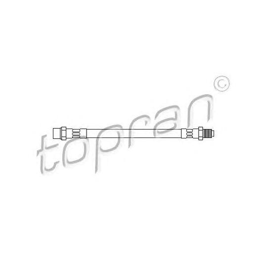 110 257 - Flexible brake pipe 