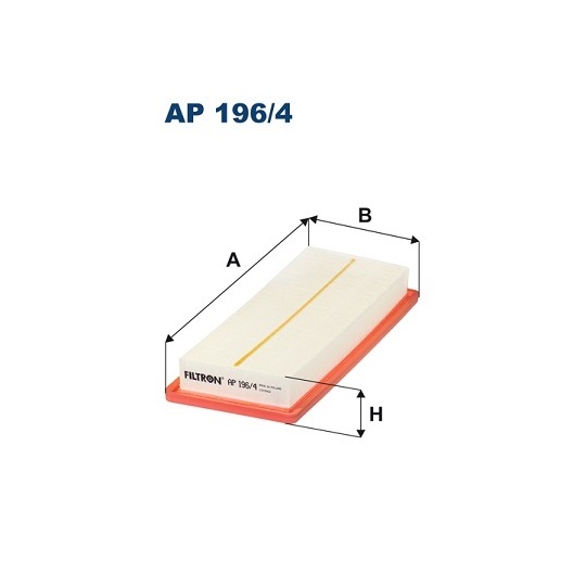 AP 196/4 - Air filter 