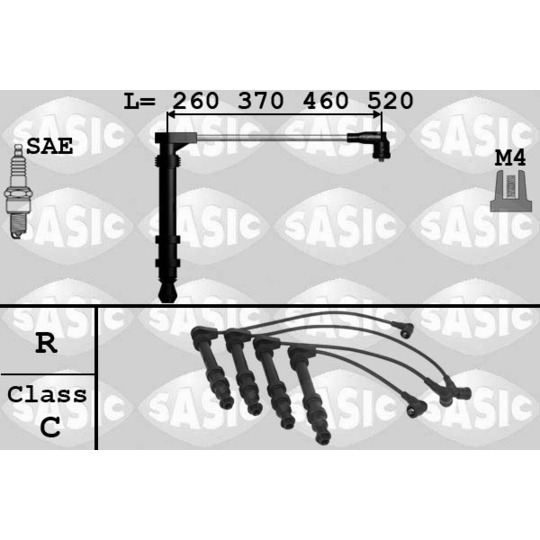 9286009 - Ignition Cable Kit 