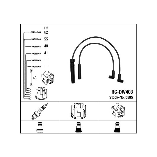 0595 - Ignition Cable Kit 