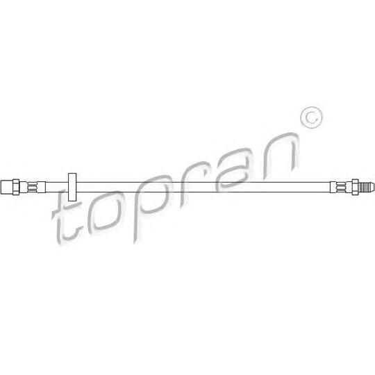 107 820 - Flexible brake pipe 