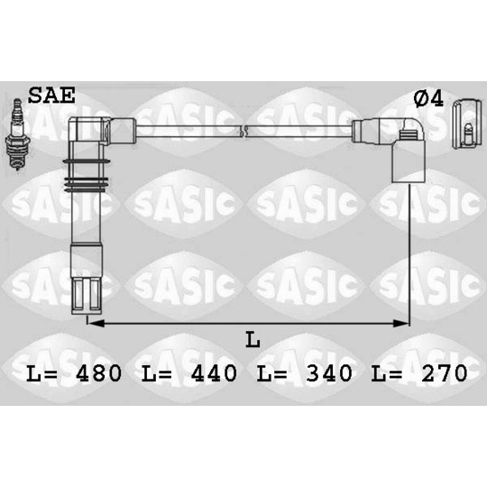 9286013 - Ignition Cable Kit 