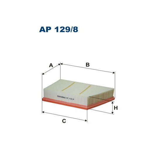 AP 129/8 - Air filter 