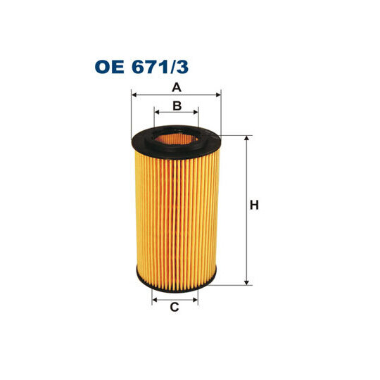 OE 671/3 - Oil filter 
