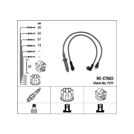 7377 - Ignition Cable Kit 