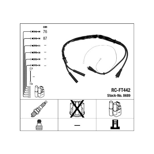 0689 - Ignition Cable Kit 