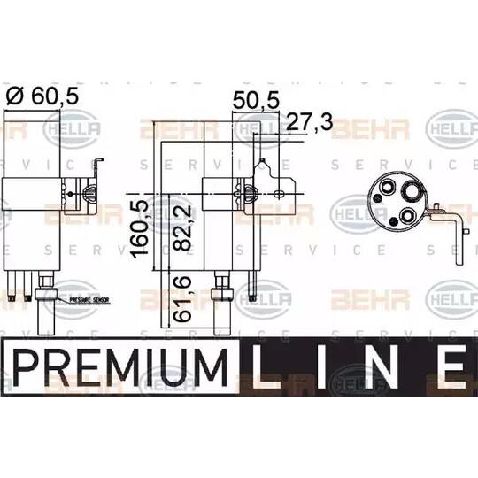 8FT351 335-251 - Dryer, air conditioning 