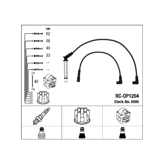 6990 - Ignition Cable Kit 