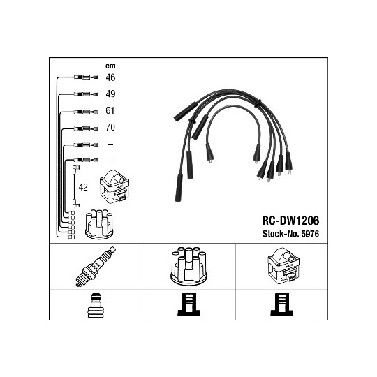 5976 - Ignition Cable Kit 