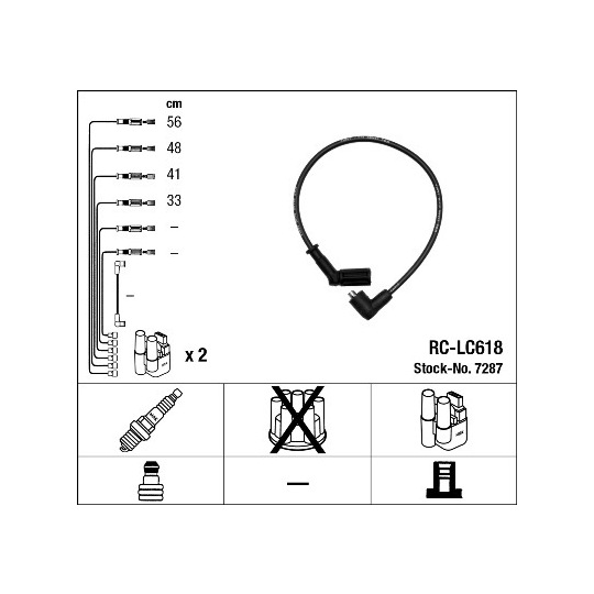 7287 - Ignition Cable Kit 