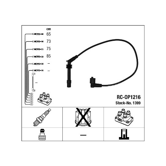 1399 - Ignition Cable Kit 