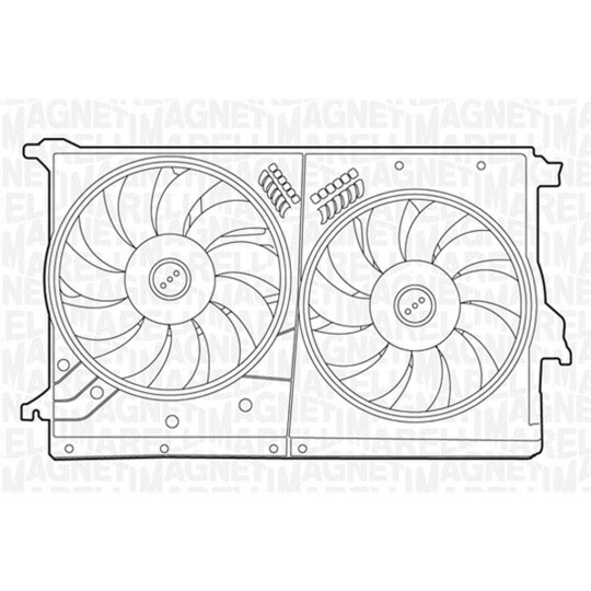 069422439010 - Fan, radiator 