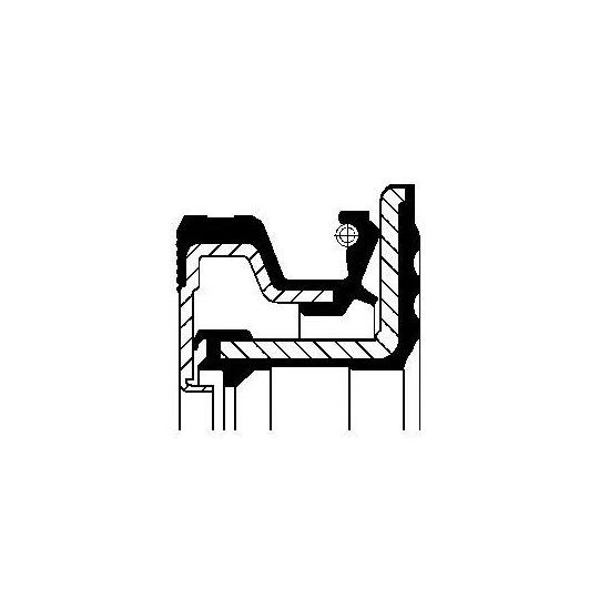12019553 - Shaft Seal, wheel hub 