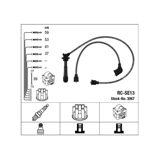 3067 - Ignition Cable Kit 