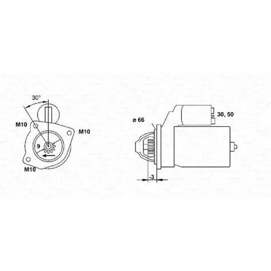 943251125010 - Startmotor 