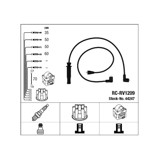 44247 - Ignition Cable Kit 